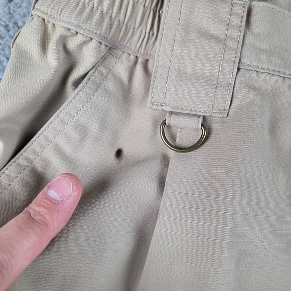 5.11 Tactical Taclite Pro Pants Mens 42x32 (39x31) Tan 74273 Regular Ripstop - Picture 4 of 14